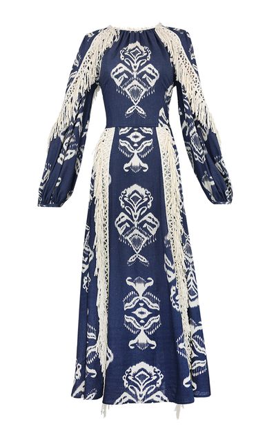 Lena Hoschek Lena Hoschek Resort LinenBlend Maxi Dress