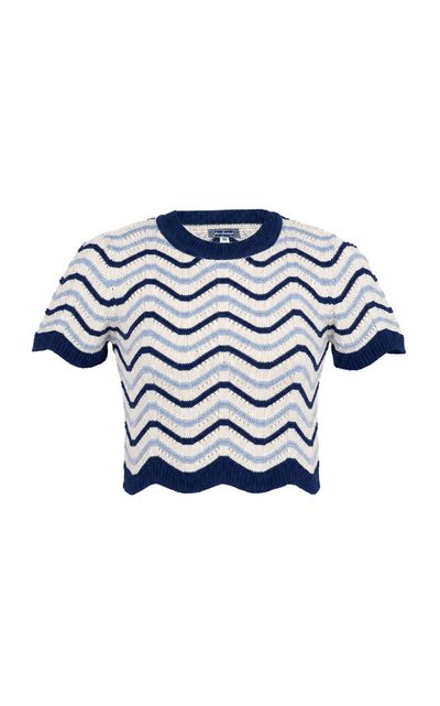 Lena Hoschek Lena Hoschek Samia CottonBlend Knitted Top