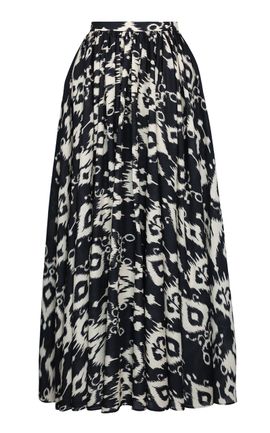 Lena Hoschek Lena Hoschek Vittoria Cotton Maxi Skirt