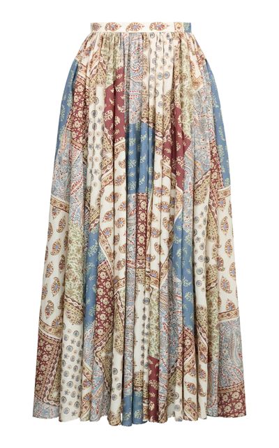 Lena Hoschek Lena Hoschek Vittoria Cotton Midi Skirt