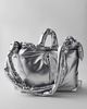 Ölend Ölend Ona Faux Leather Bag in Silver, Women's at Urban Outfitters - 3