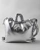 Ölend Ölend Ona Faux Leather Bag in Silver, Women's at Urban Outfitters - 5