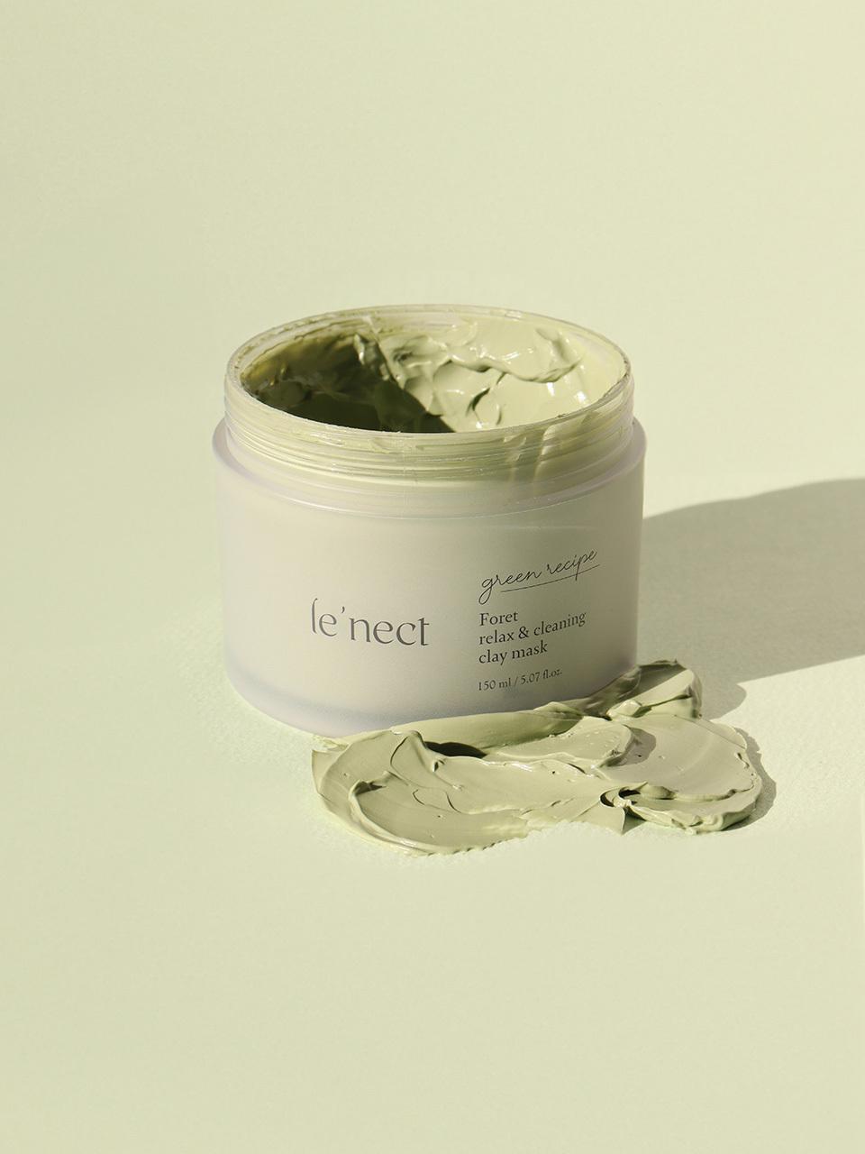 le’nect Green Recipe Fore Relax Clay Mask 150ml