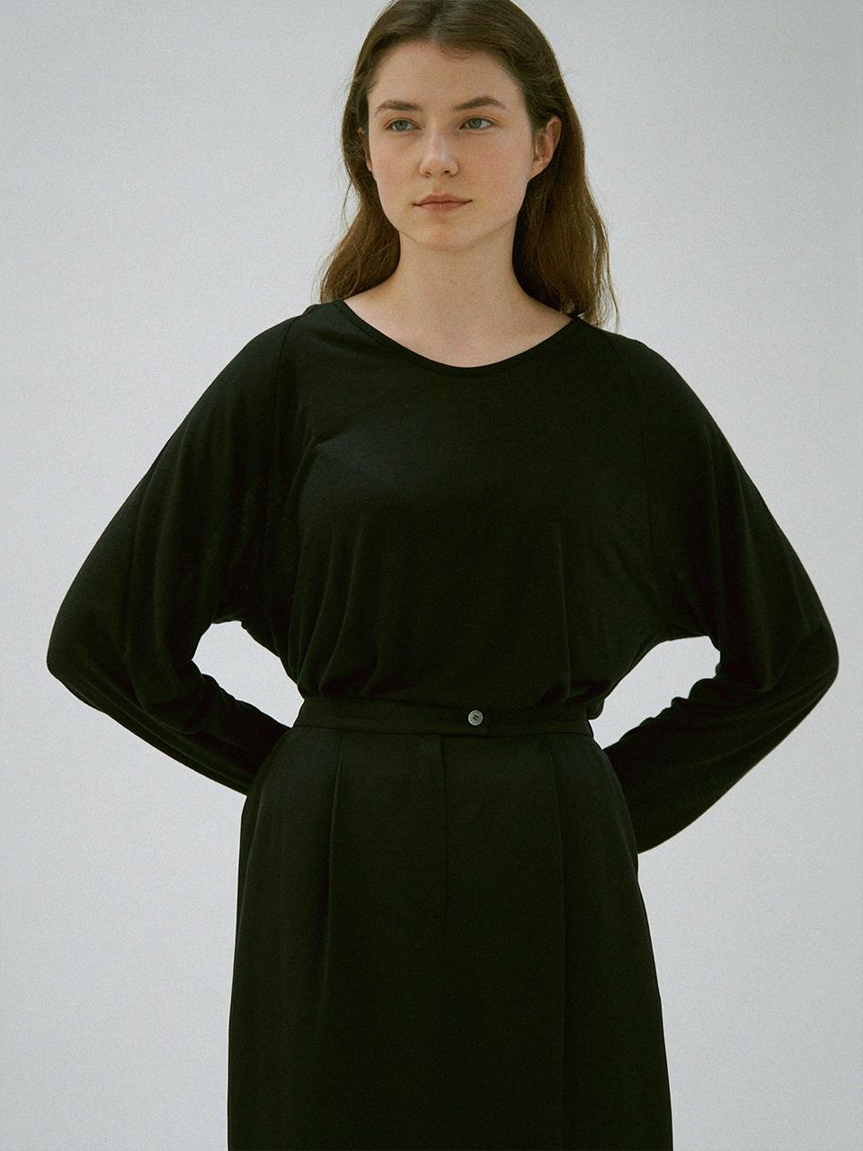 LeniL Sans Long Sleeve Wool T-shirt (3 Colors)