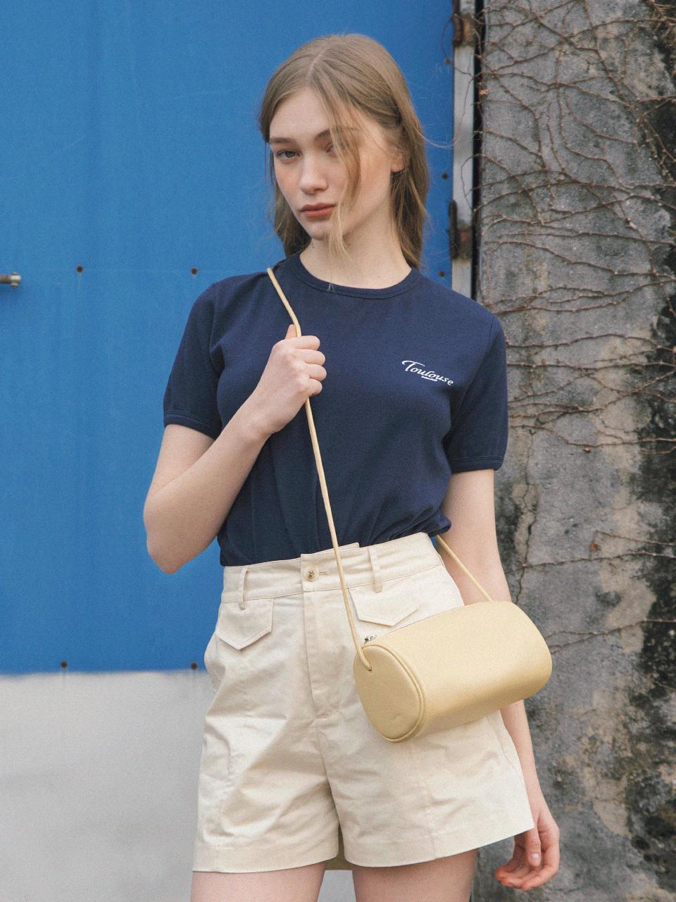 LENINA MASHMELLOW Long Shoulder Bag [Buttery Yellow]