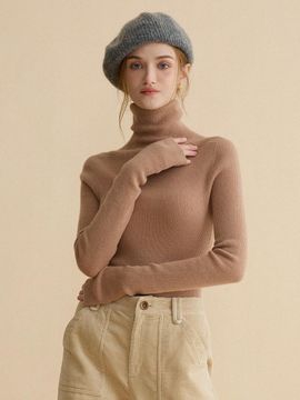 LENINA ROA whole garment knit sweater