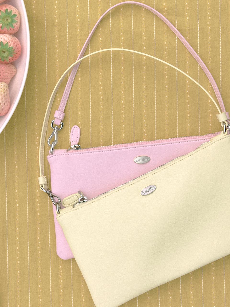 LENINA Vegan Leather Rectangular Mini Shoulder Bag