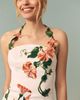 LEO LIN Ava Halter Appliqué Maxi Dress - 4