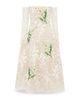Leo Lin Leo Lin Ana Off Shoulder Embellished Lace Bustier Midi Dress - 6