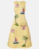 Leo Lin Leo Lin Beaded patch-appliquÃ© midi dress - 1