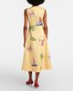 Leo Lin Leo Lin Beaded patch-appliquÃ© midi dress - 3