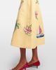 Leo Lin Leo Lin Beaded patch-appliquÃ© midi dress - 5