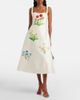 Leo Lin Leo Lin Beatrice embellished wool and silk midi dress - 2