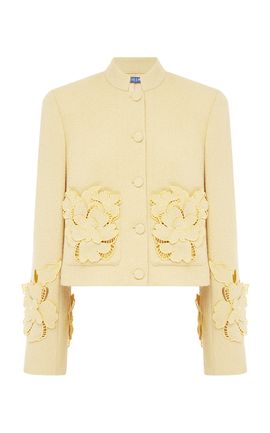 Leo Lin Leo Lin Blythe Applique Tweed Jacket