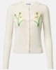 Leo Lin Leo Lin Claire embellished wool and cashmere cardigan - 1