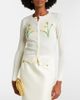 Leo Lin Leo Lin Claire embellished wool and cashmere cardigan - 2