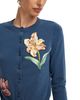 Leo Lin Leo Lin Claire Embroidered Wool Cashmere Cardigan - 2