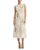 Leo Lin Leo Lin Cleo Embellished Lace Sleeveless Midi Dress - 2