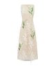 Leo Lin Leo Lin Cleo Embellished Lace Sleeveless Midi Dress - 6