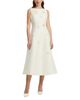 Leo Lin Leo Lin Cleo Wool & Silk Embellished Sleeveless Midi Dress - 3