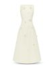 Leo Lin Leo Lin Cleo Wool & Silk Embellished Sleeveless Midi Dress - 6