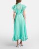 Leo Lin Leo Lin Elsie tie-neck linen and silk maxi dress - 6