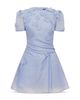 Leo Lin Leo Lin Elyse Petal Linen & Silk Mini Dress - 6