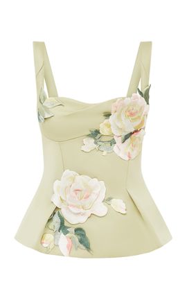 Leo Lin Leo Lin Georgia Embroidered Top