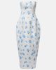 Leo Lin Leo Lin Jessica floral bustier gown - 1