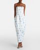 Leo Lin Leo Lin Jessica floral bustier gown - 2
