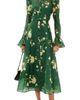 Leo Lin Leo Lin Katrina Butterfly Sleeve Midi Dress Forest Print - 1