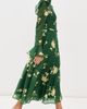 Leo Lin Leo Lin Katrina Butterfly Sleeve Midi Dress Forest Print - 4