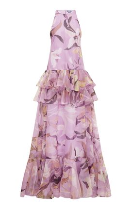 Leo Lin Leo Lin Kirra Racer Silk Maxi Dress