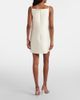 Leo Lin Leo Lin Leia embellished wool and silk minidress - 5