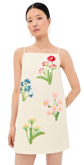 Leo Lin Leo Lin Leia Wool Mini Dress Wildflower