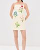 Leo Lin Leo Lin Leia Wool Mini Dress Wildflower - 5