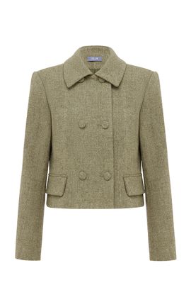 Leo Lin Leo Lin Louisa Wool Jacket Olive
