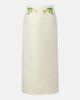Leo Lin Leo Lin Quinn embellished wool and silk midi skirt - 1