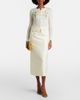 Leo Lin Leo Lin Quinn embellished wool and silk midi skirt - 2