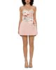 Leo Lin Leo Lin Rosario Embroidered Bustier Mini Dress - 6