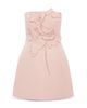 Leo Lin Leo Lin Roselle Applique Tweed Bustier Mini Dress - 6