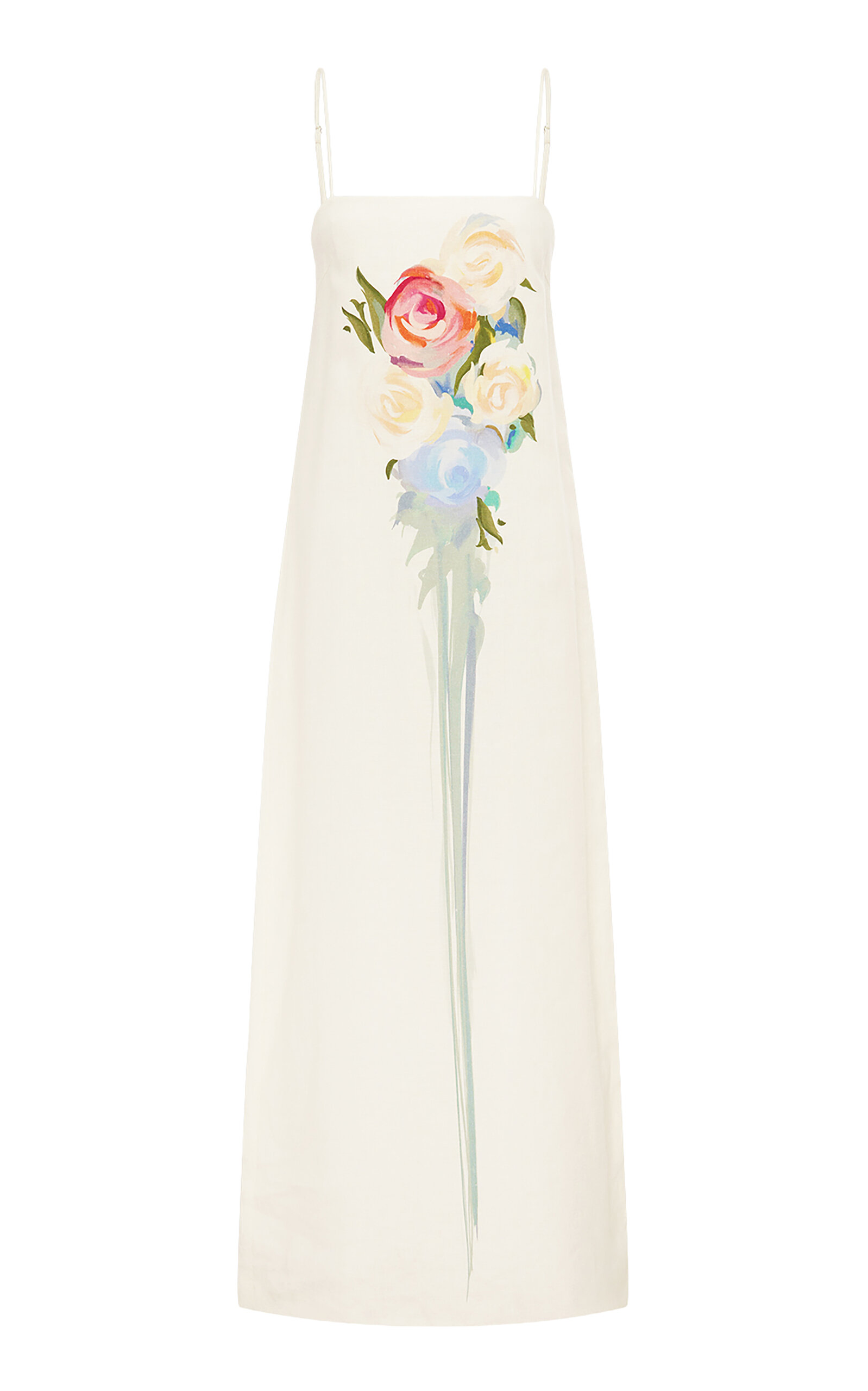 Leo Lin Leo Lin Savannah Column Linen Maxi Dress