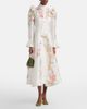 Leo Lin Leo Lin Selina floral ruffled linen-blend midi dress - 2