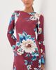 Leo Lin Leo Lin Suzanne Bell Sleeve Mini Dress Cosmos Print - 2