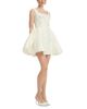 Leo Lin Leo Lin Zaya Wool & Silk Embellished Mini Dress - 5