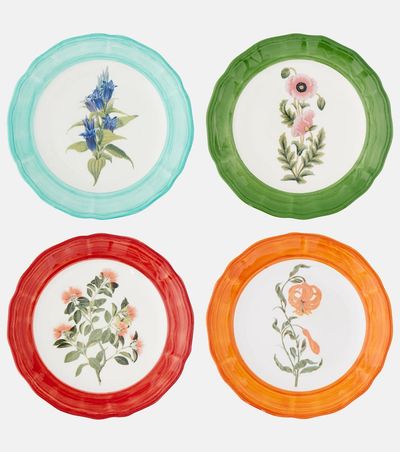 Les-Ottomans Les-Ottomans A Garden For The Sultan set of 4 dessert plates