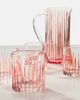 Les-Ottomans Les-Ottomans Set of 4 striped crystal tumblers - 3