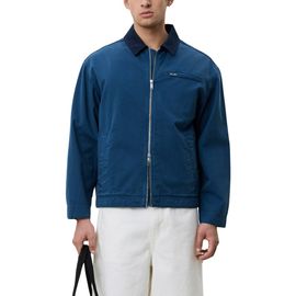 Les Deux Les Deux Cotton Twill Zip Jacket