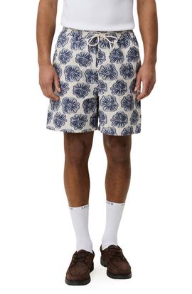 Les Deux Les Deux Dahlia Jacquard Drawstring Shorts