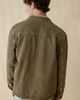 Les Deux Les Deux Dyed Denim Overshirt Top in Brown, Men's at Urban Outfitters - 2